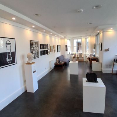 Original artworks at the contemporary Saul Hay Gallery in Manchester