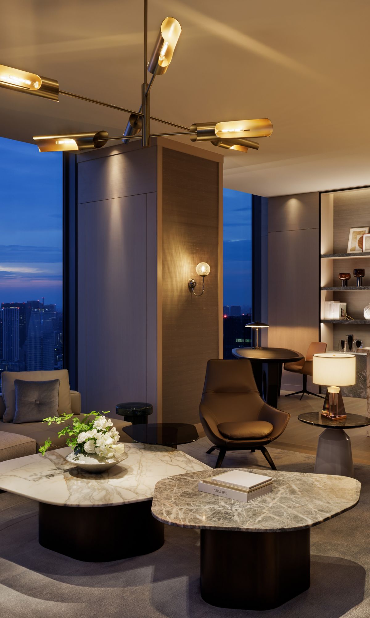 Fairmont Tokyo Suite Living Area