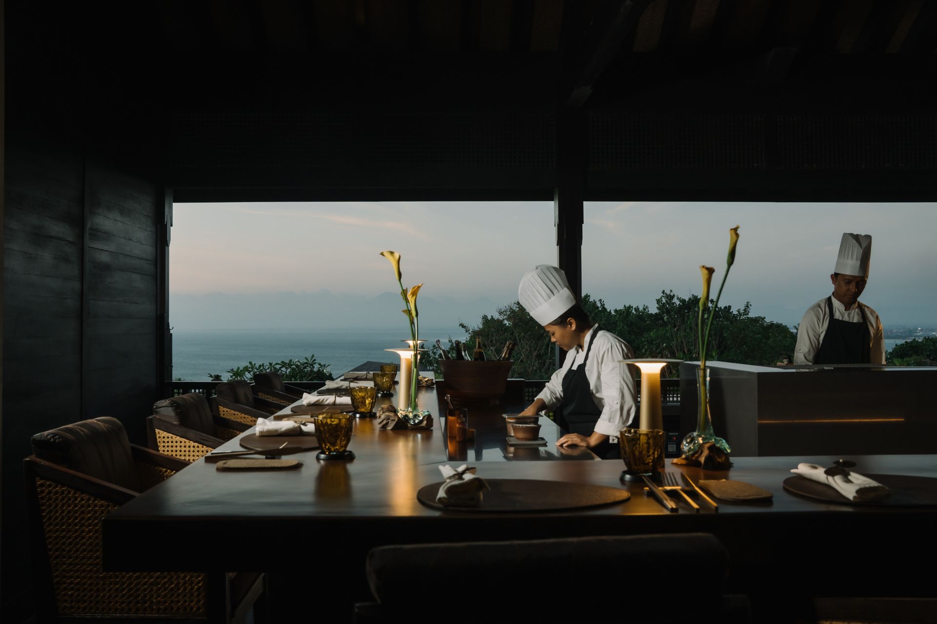 Rumari Counter at Raffles Bali