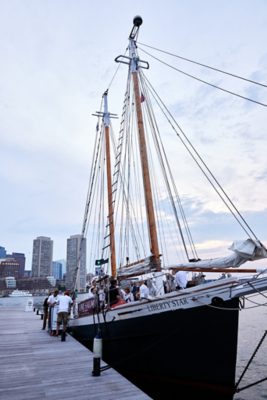 The Liberty Star Docked at a Pier