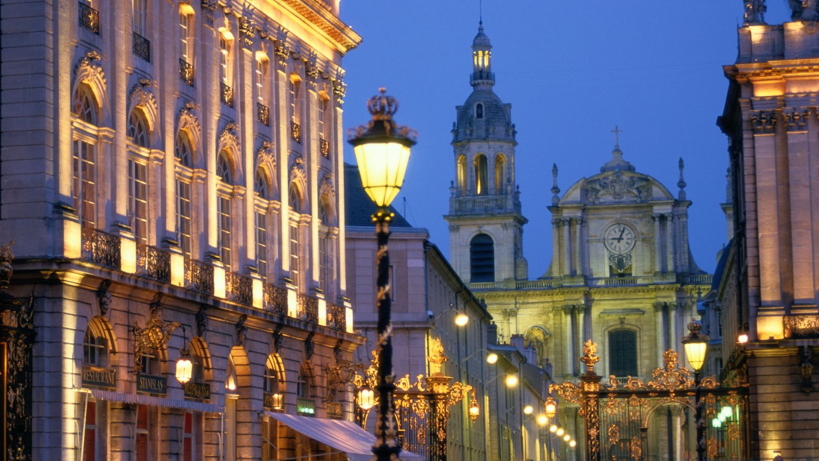 Twilight Elegance: Stanislas Square, Nancy, France