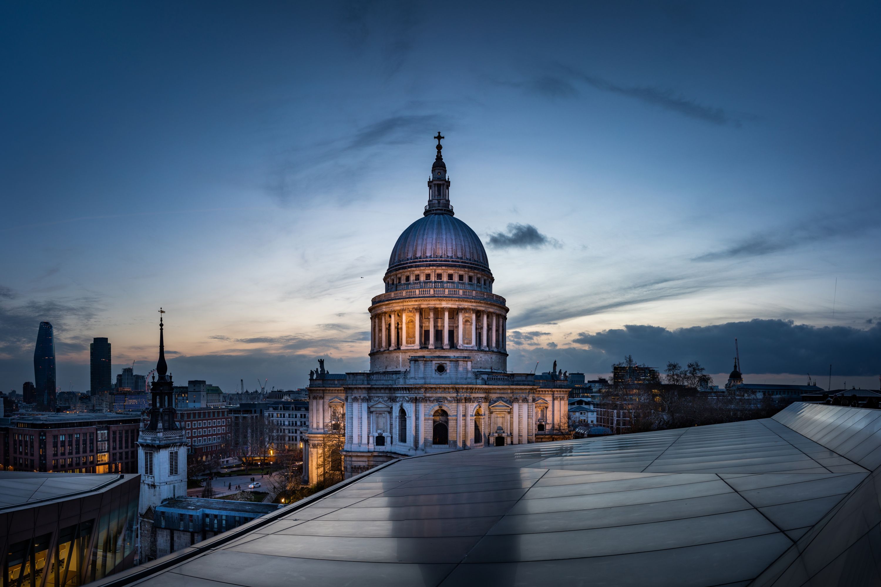 UK-London-Sunset-St-Paul