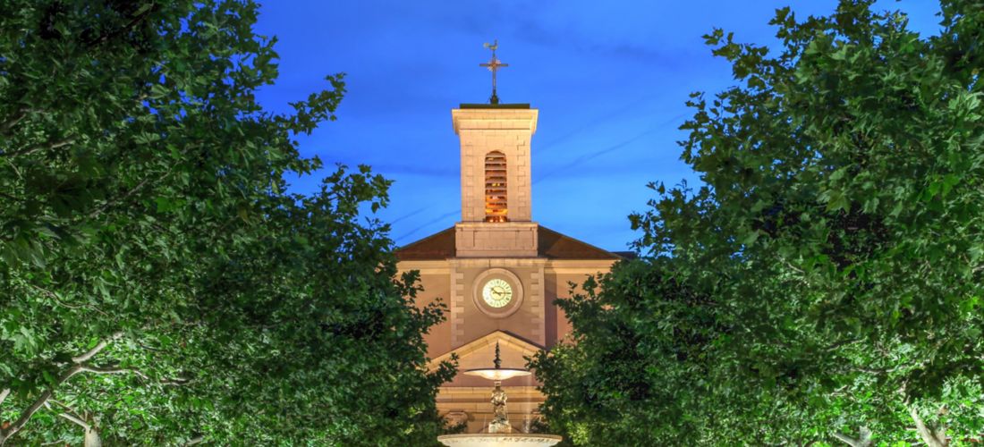 Evening Charm in Carouge, Geneva, Switzerland