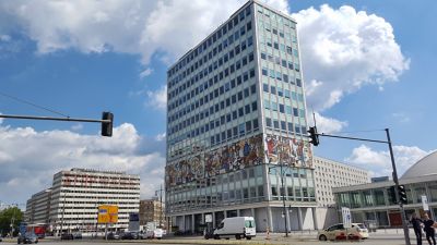La Haus des Lehrers, dans le quartier de Mitte