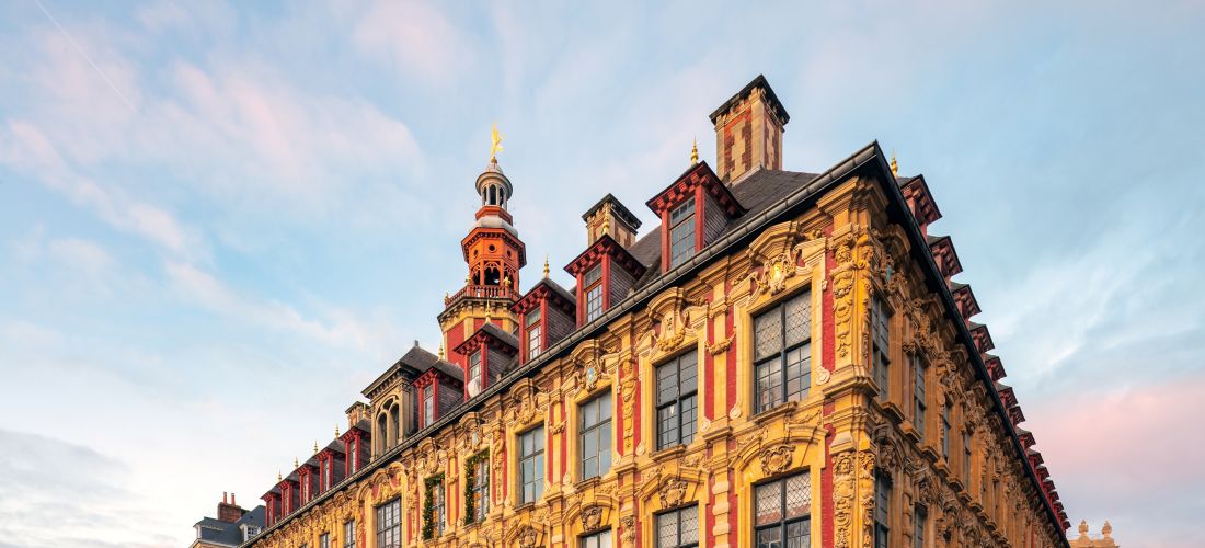 Historic Vieille Bourse in Lille Old Town