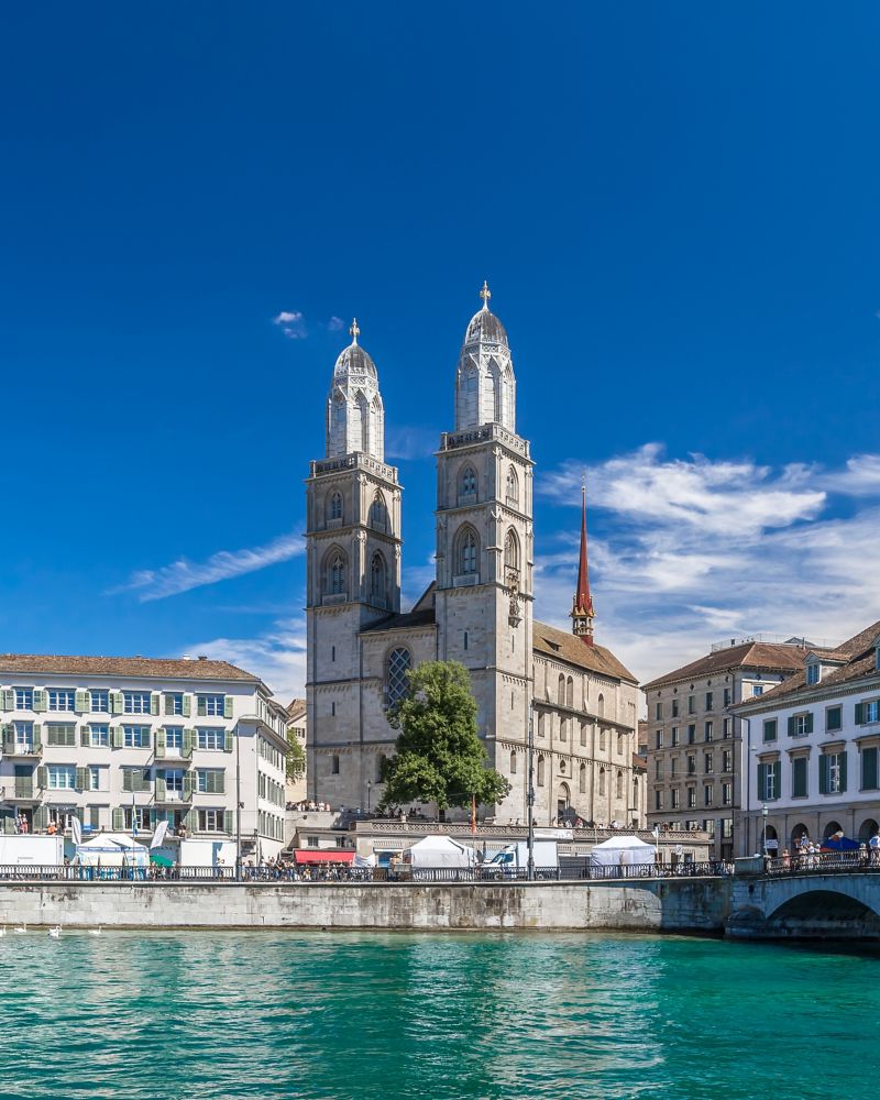 Switzerland-Zurich-Grossmunster