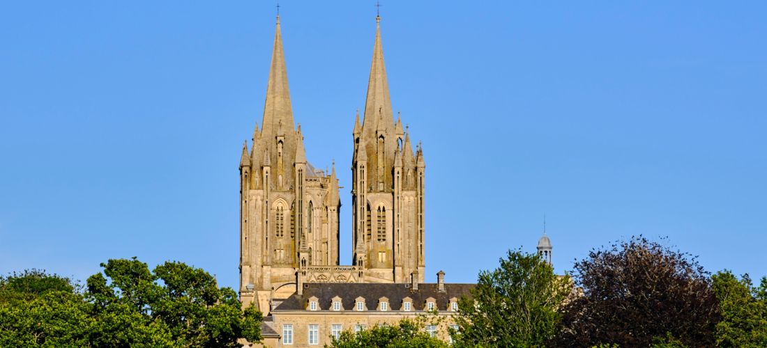 Notre-Dame Cathedral of Coutances, Normandy