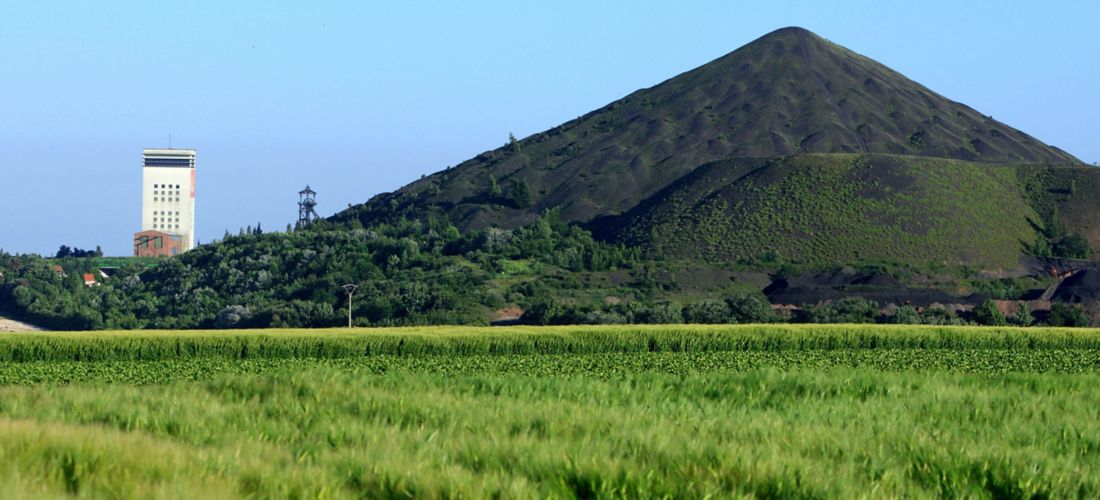 Lewarde: Spoil Tip and Industrial Structure in Pas-de-Calais