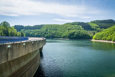 Barrage d’Esch-sur-Sûre et réservoir du lac de la Haute-Sûre