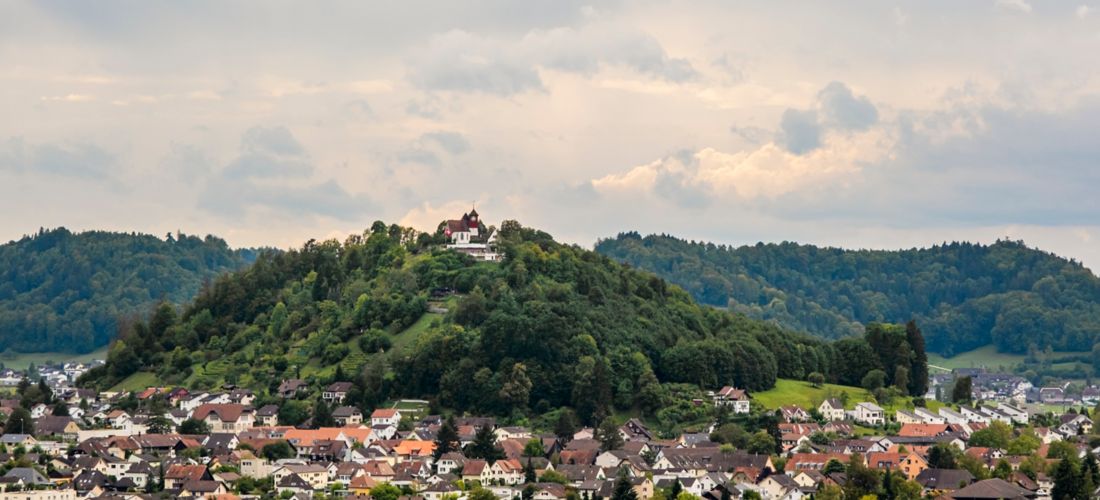 Lenzburg, Switzerland: Hilltop Castle View