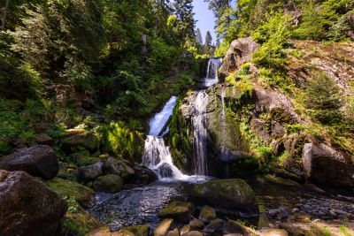 Cascade de Triberg dans la Forêt-Noire en Allemagne
