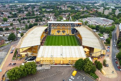 Molineux Stadium, home of the Wolverhampton Wanderers football club