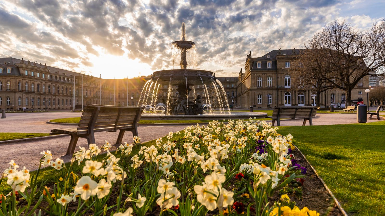 Germany-Stuttgart-Schlossplatz