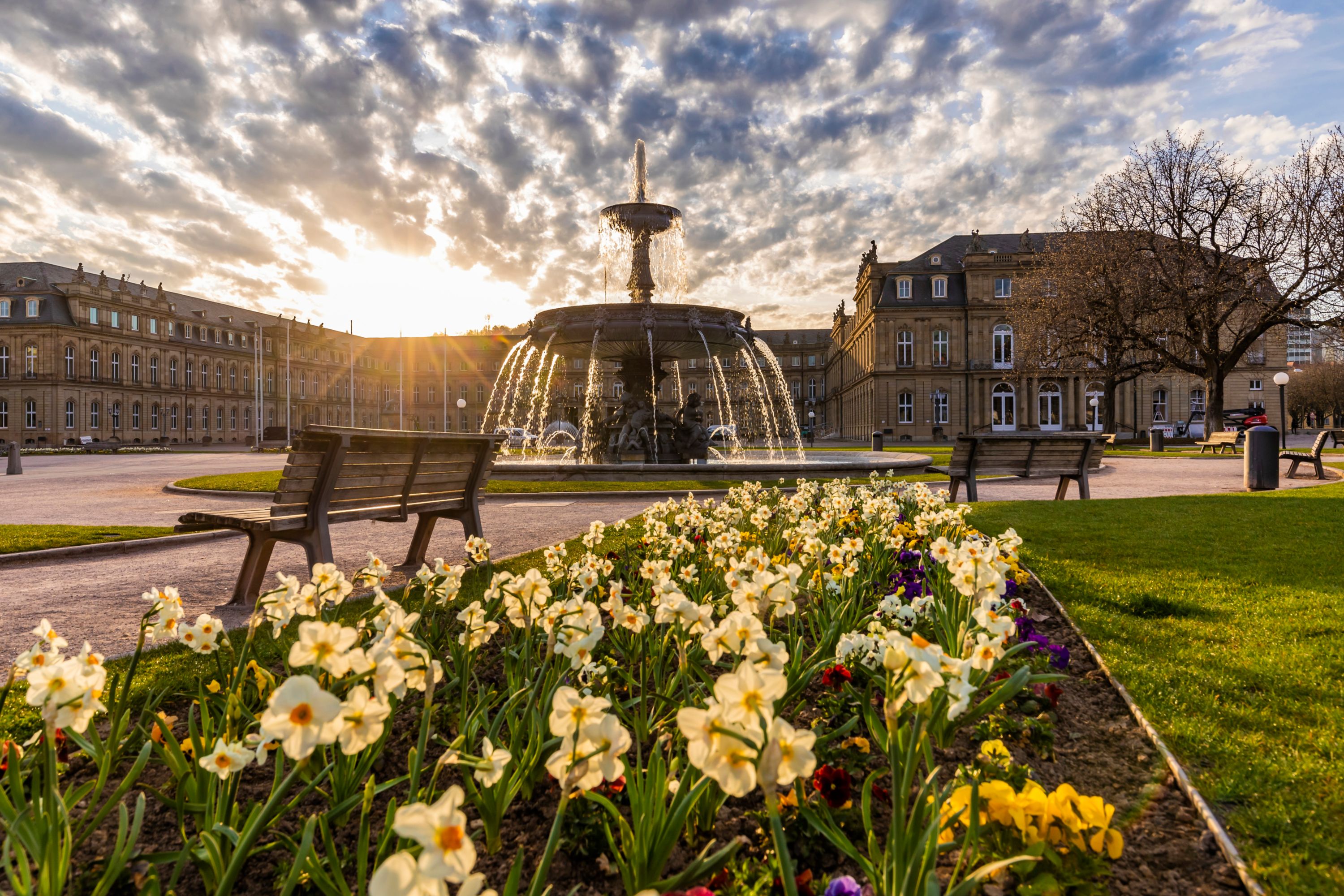 Germany-Stuttgart-Schlossplatz