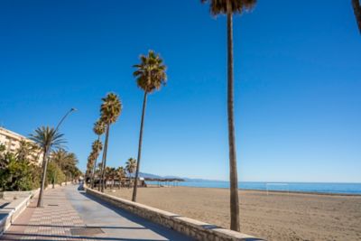 Plage de La Rada à Estepona sur la Costa del sol