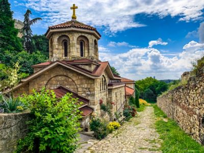 The small but enchanting Chapel of Saint Petka at Belgrade Fortress, Serbia