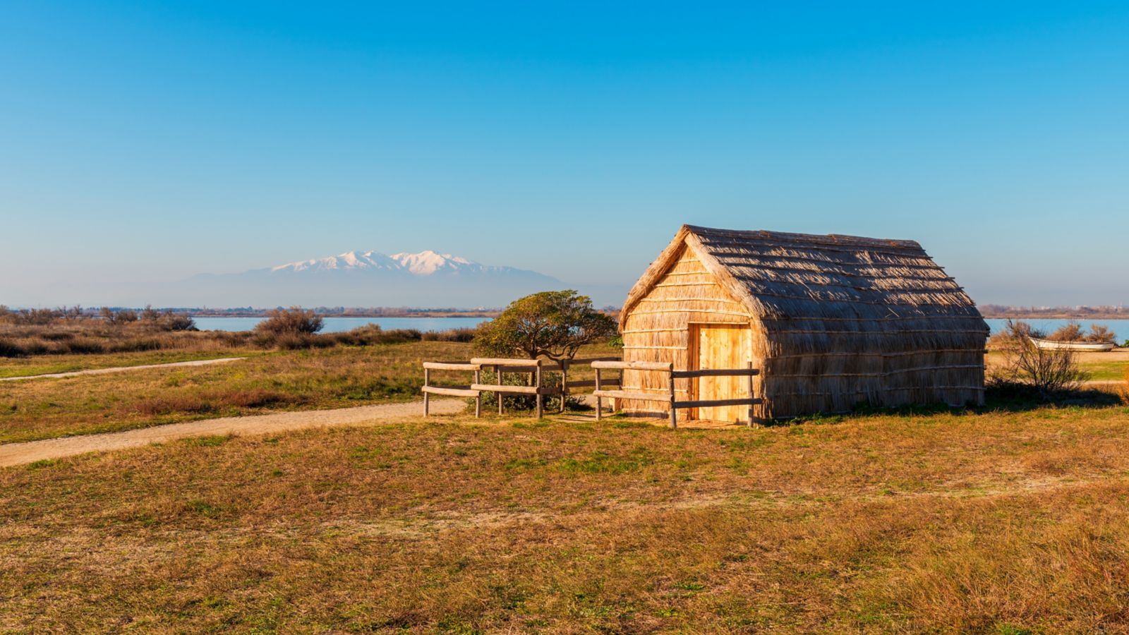 Traditional Fisherman's Hut in Languedoc, Southwestern France