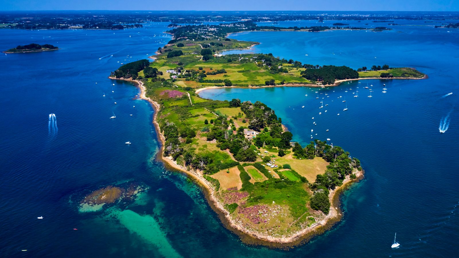 Ile aux Moines, Gulf of Morbihan, Brittany, France