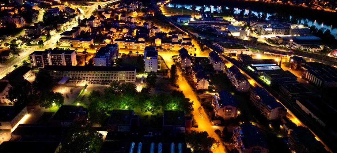Neuenhof Switzerland at Night