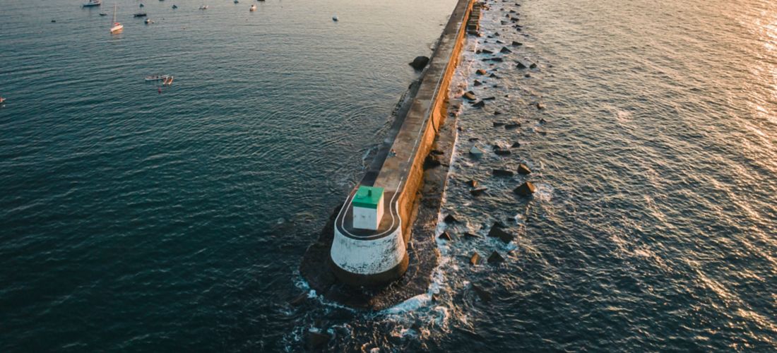 Fort de Socoa at Sunset, Ciboure, France