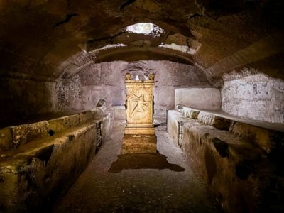 Mithraeum dans les souterrains de l'église de San Clemente