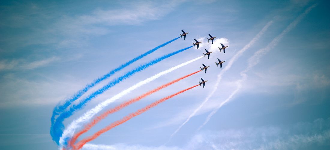 Patrouille de France Air Show Display