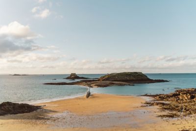 Îles vierges du Grand Bé et du Petit Bé, lors d’une journée ensoleillée