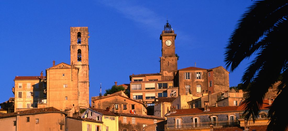Sunrise over Grasse, French Perfume Capital, Alpes-Maritimes