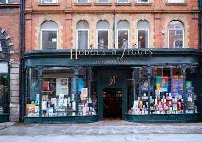 Fachada de Hodges Figgis, la librería más antigua de Irlanda