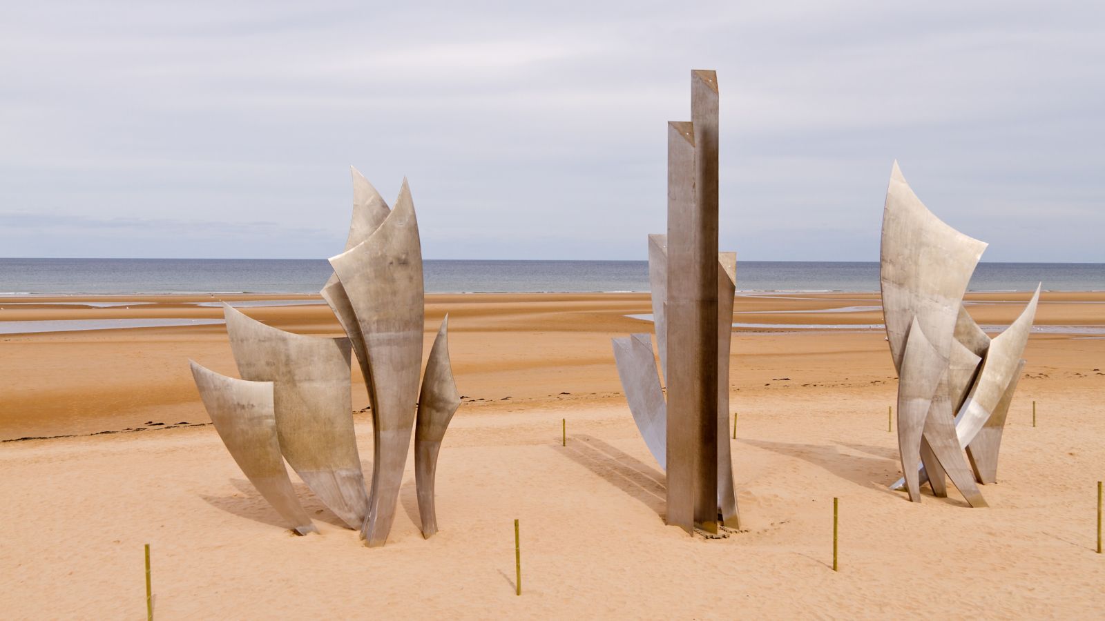 Omaha Beach D-Day Memorial, Normandy, France
