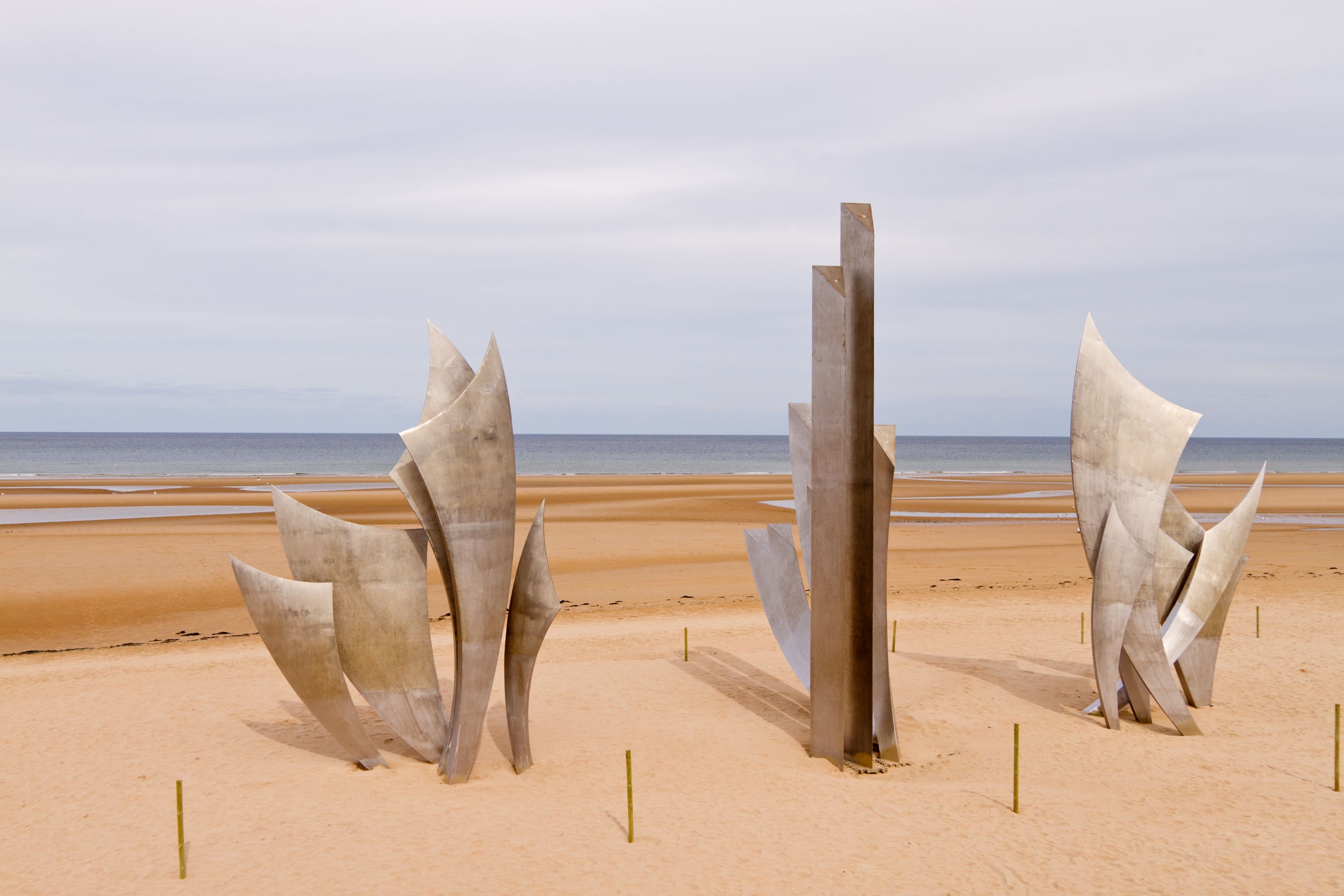 Omaha Beach D-Day Memorial, Normandy, France