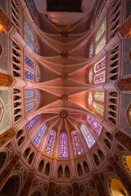 Voûtes de la nef de la cathédrale Notre-Dame de Chartres
