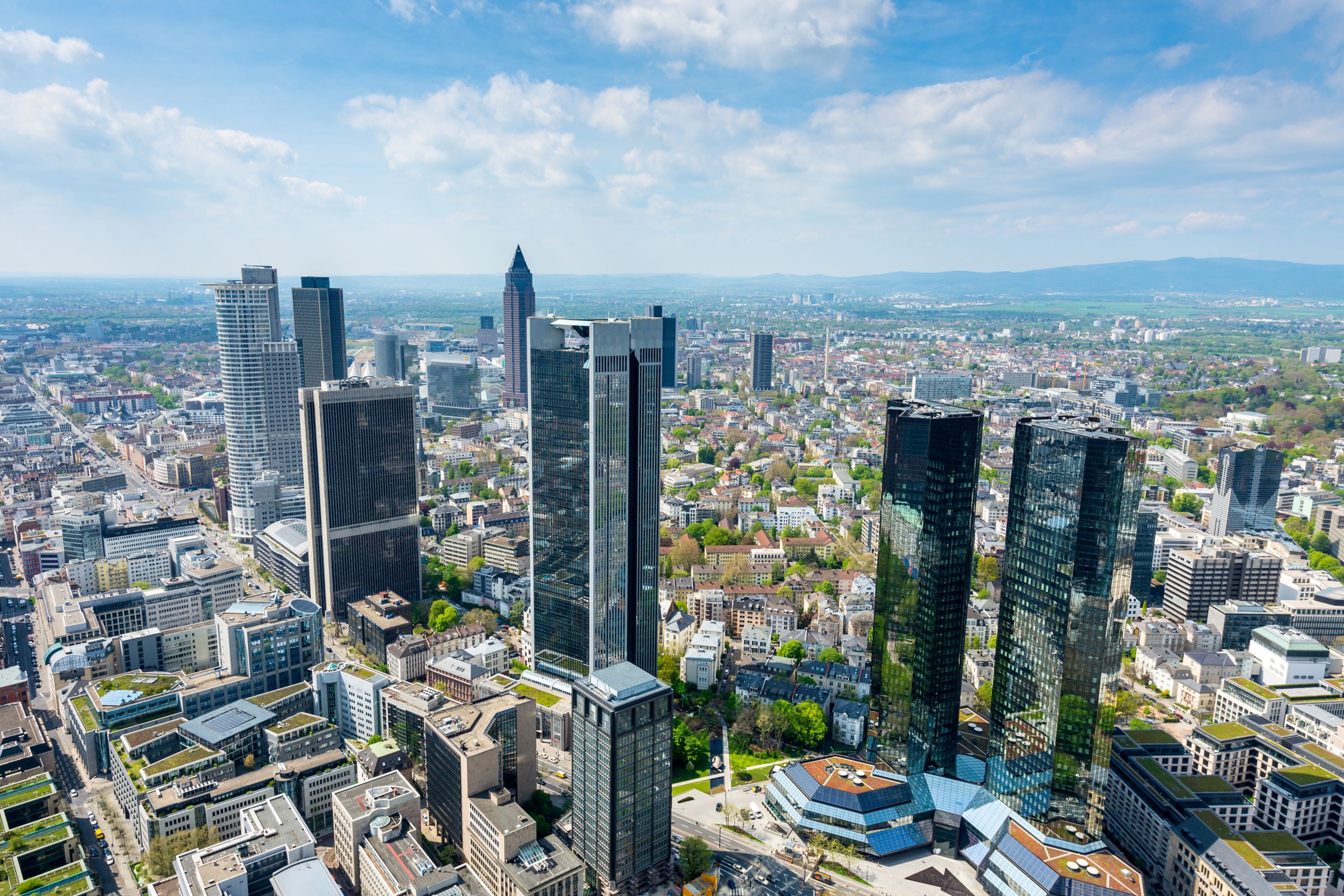 Germany-Frankfurt-Skyscapers