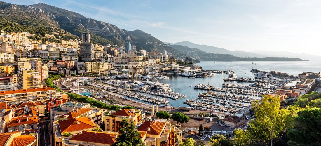 Sunny Morning Serenity: Port Hercules in La Condamine, Monaco
