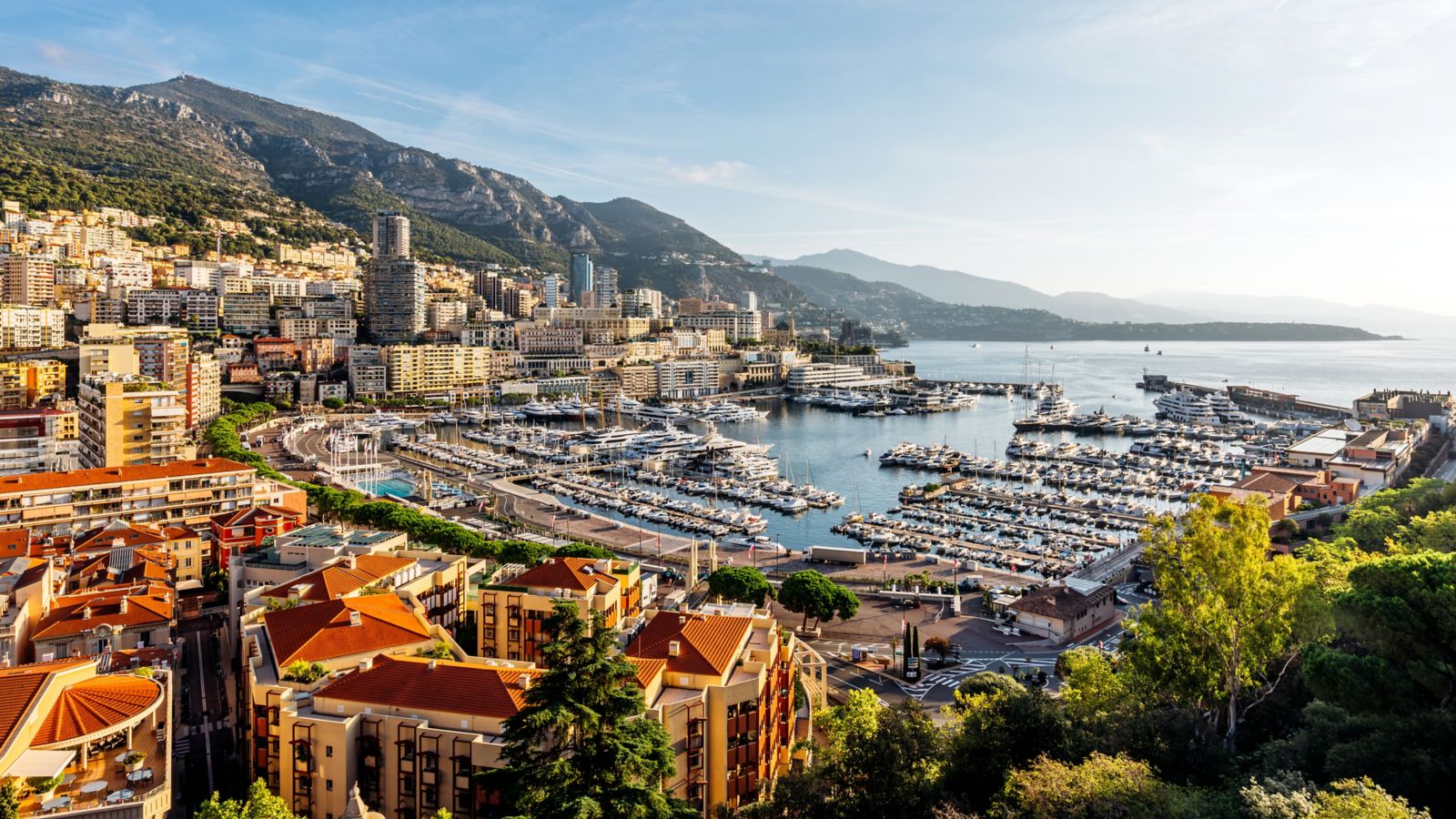 Sunny Morning Serenity: Port Hercules in La Condamine, Monaco