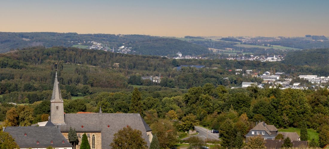 Ölinghausen Monastery Overlooking Neheim and Hüsten