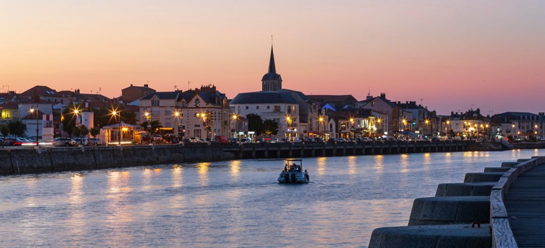Evening Charm in Les Sables d'Olonne, France