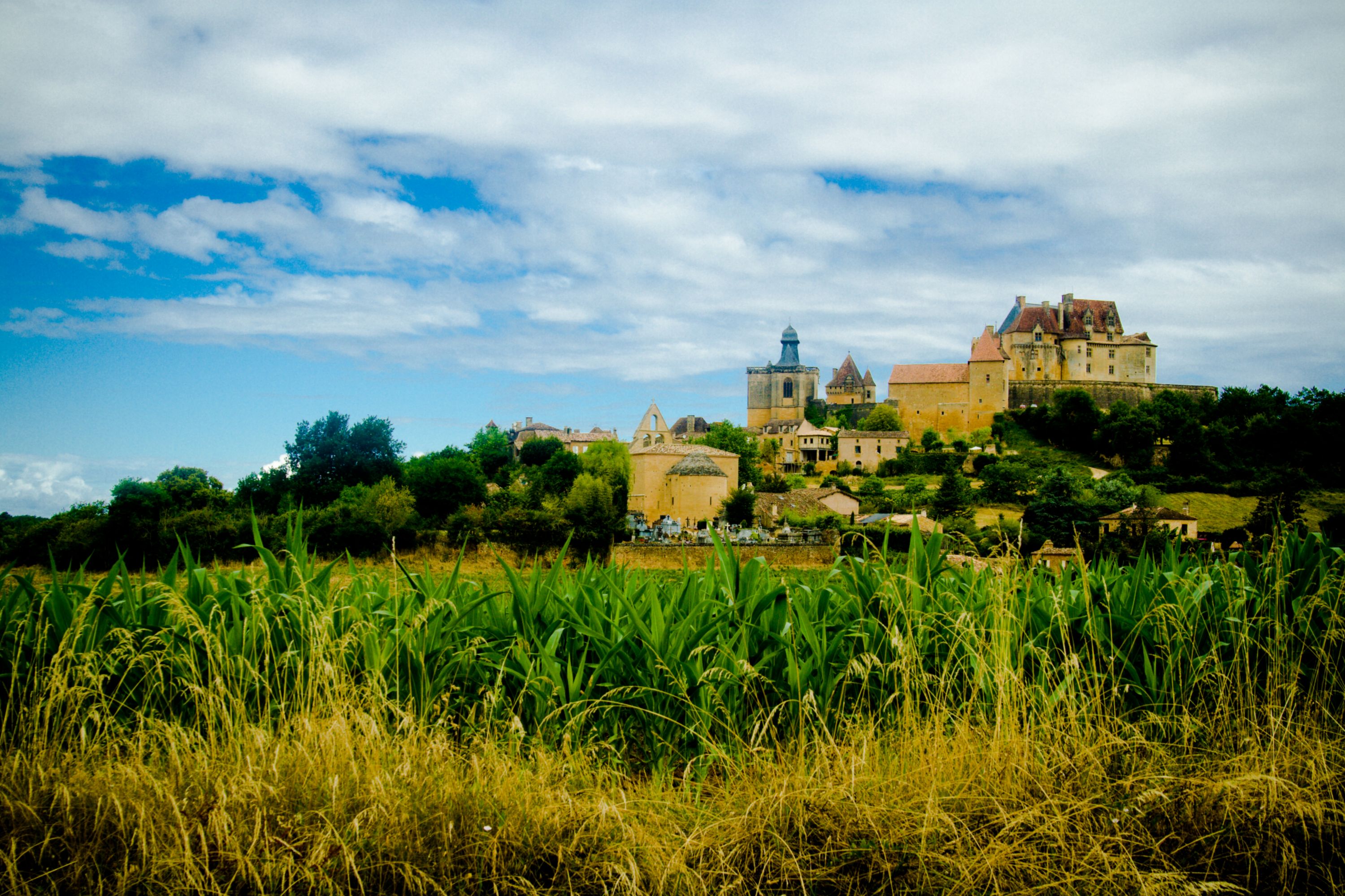 Chateau de Biron, Dordogne, France: Scenic View