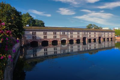 Barrage Vauban au-dessus du canal de la Bruche