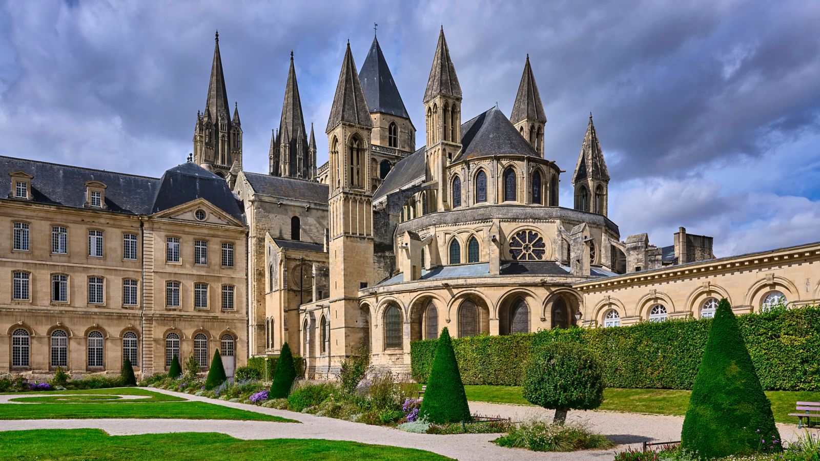 Abbaye Aux Hommes in Caen, Normandy
