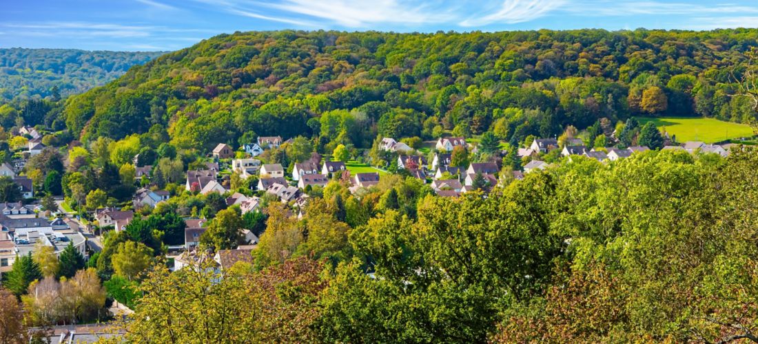 Autumnal Chevreuse Valley, France