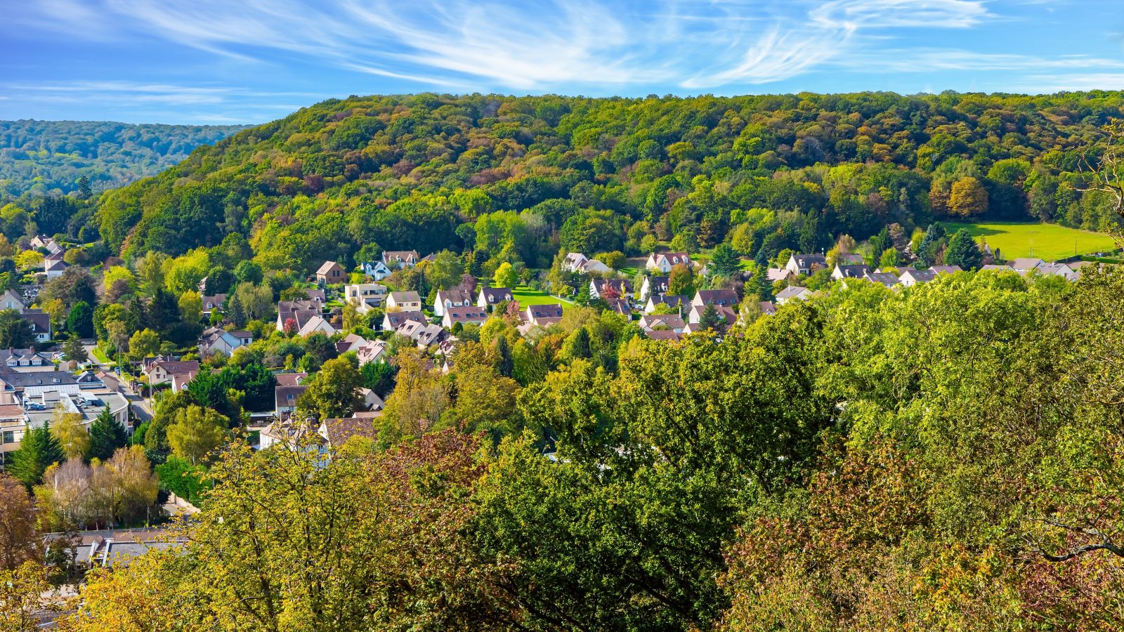 Autumnal Chevreuse Valley, France