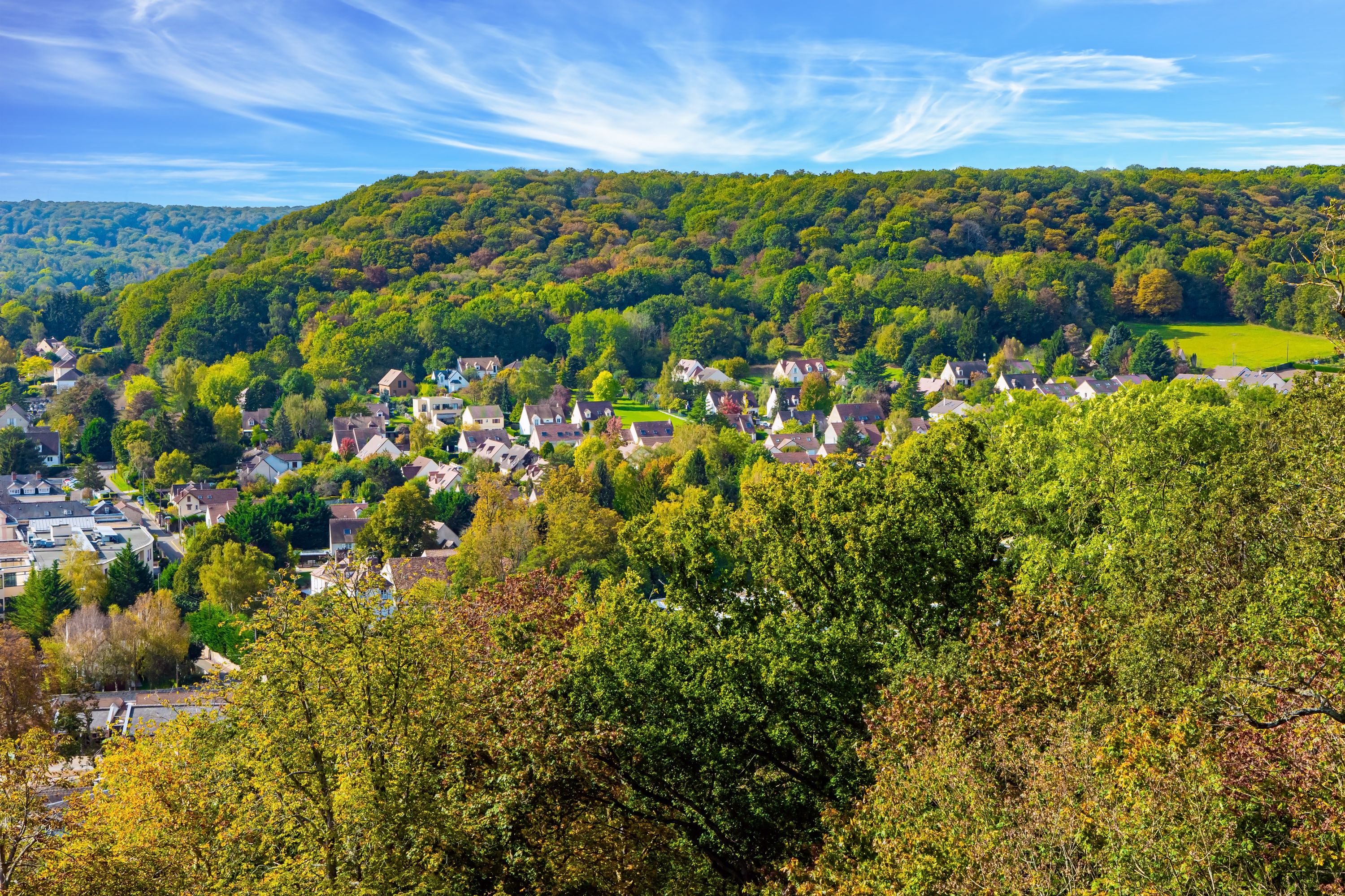 Autumnal Chevreuse Valley, France