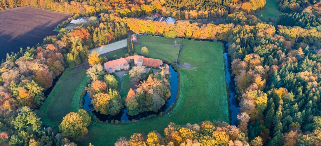Autumn Splendor at the Fuechtel Estate, Germany