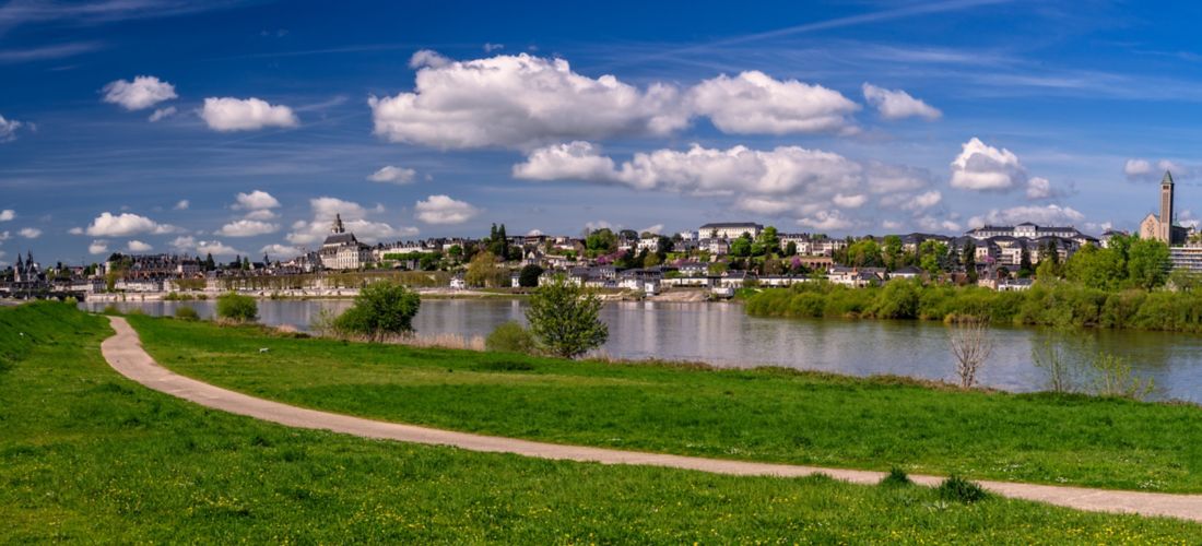 Blois Cityscape, Loire Valley, France