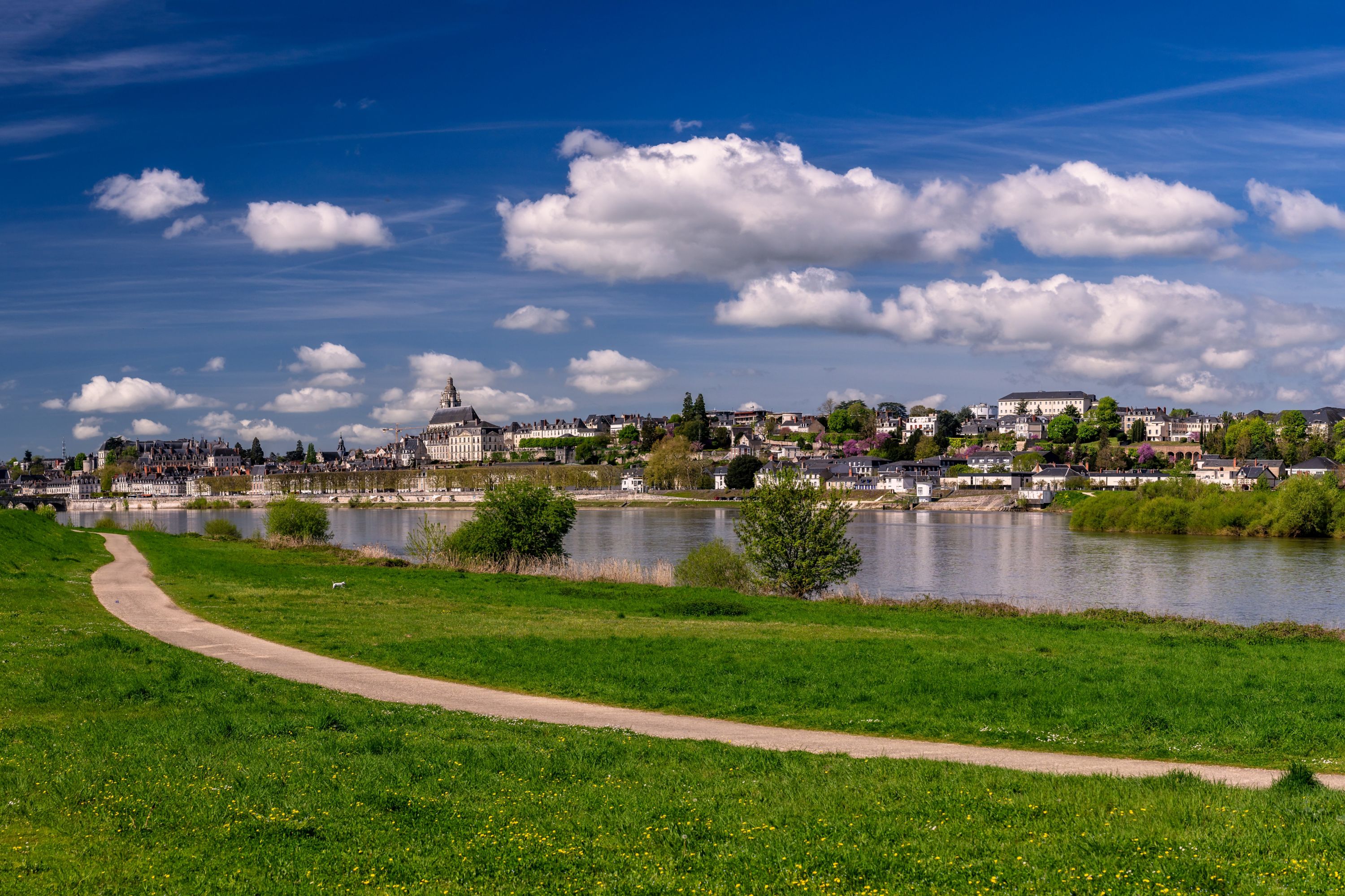 Blois Cityscape, Loire Valley, France