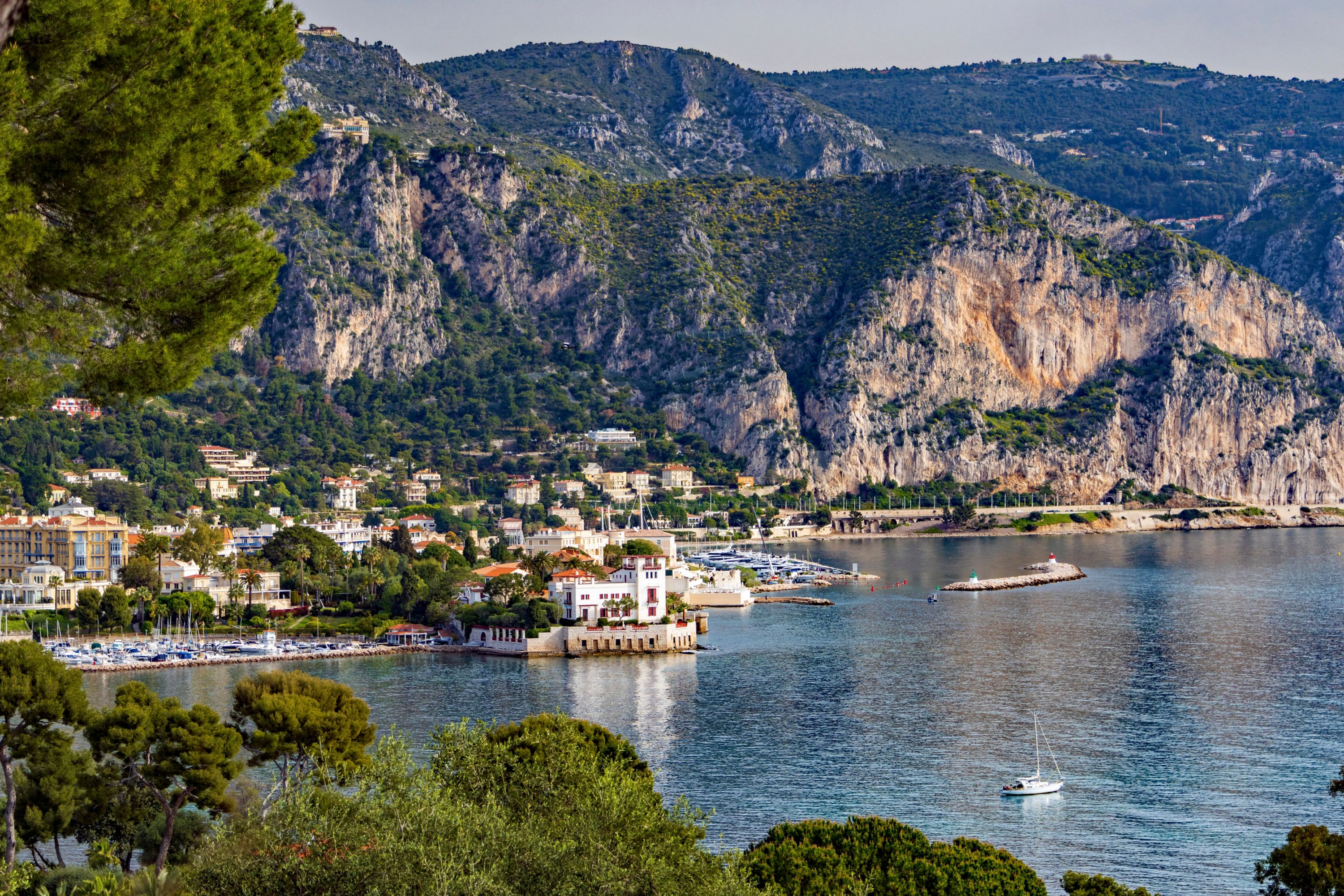 Panoramic View: Beaulieu-sur-Mer from Cap Ferrat