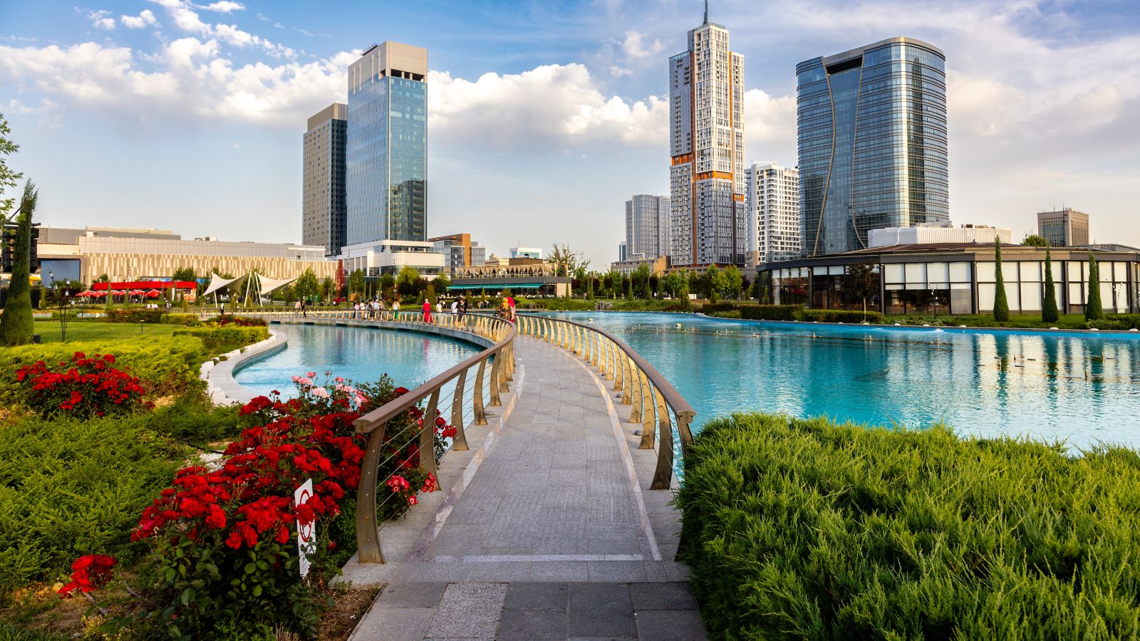 Modern Oasis: Tashkent City Park