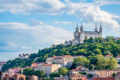 Basilique Notre-Dame de Fourvière sur la colline de Fourvière