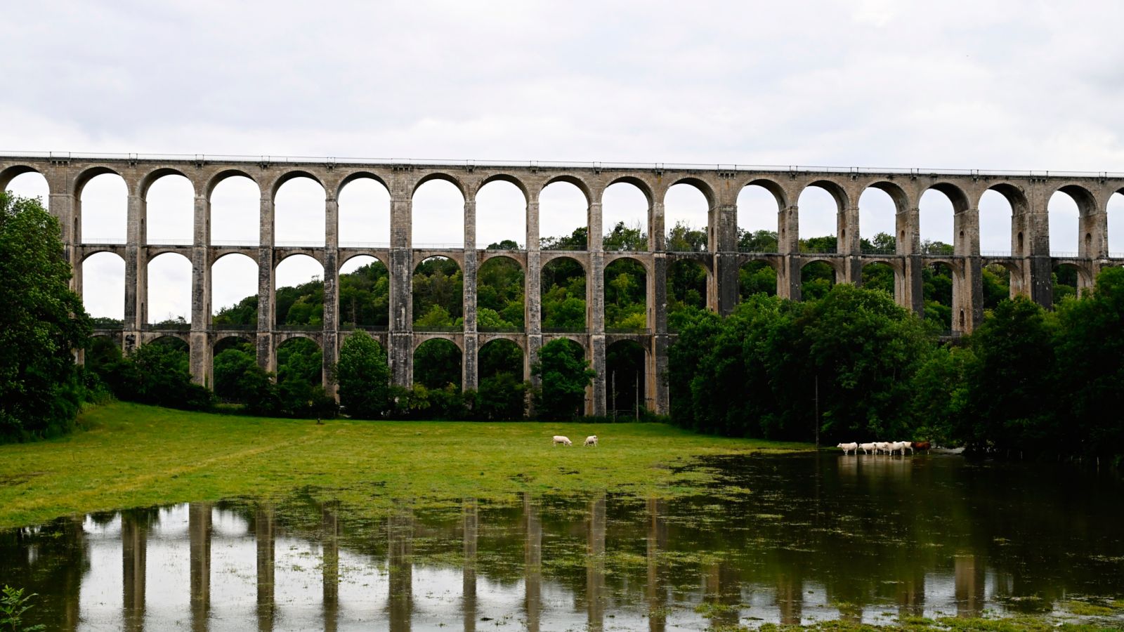 Chaumont Viaduct: Tranquility and Reflection